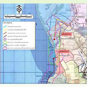 โครงการออกแบบและศึกษาผลกระทบสิ่งแวดล้อม ถนนสายเสนอแนะ สาย ฉ ตามผังเมืองรวมเมืองชลบุรี พ.ศ.2553 (ส่วนต่อขยายสะพานเลียบชายทะเลเดิม)